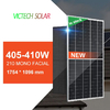 VICTECH SOLAR Single Series solar panel 405W 410W high quality solar panel modules